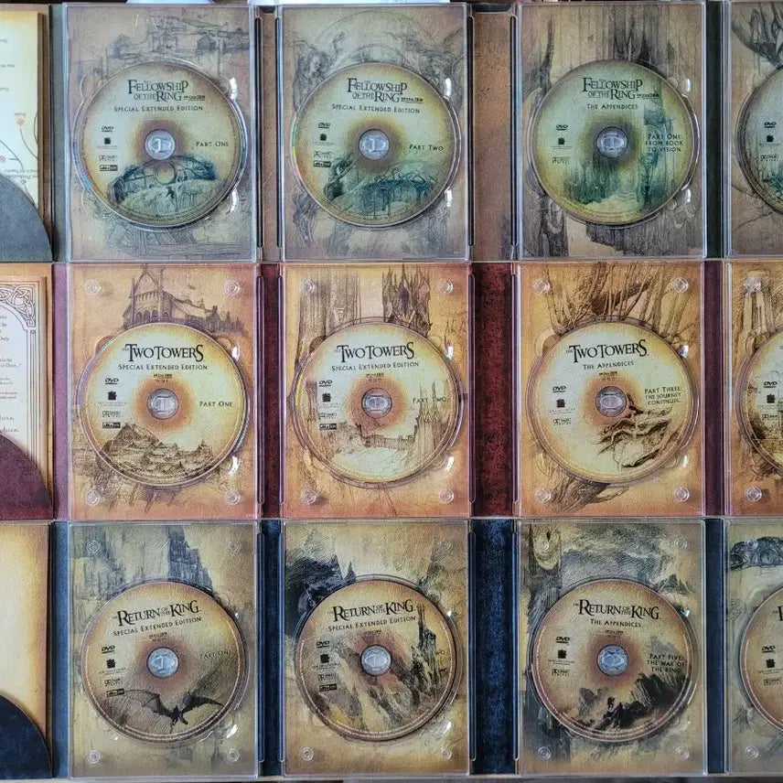 [BUNJANG] The Lord of the Rings Trilogy Extended Edition DVD Box Set / 반지의제왕 트릴로지 확장판 DVD 박스세트