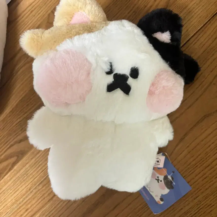 [BUNJANG] Three-Color Cat Plush Toy / 삼색 고양이 인형