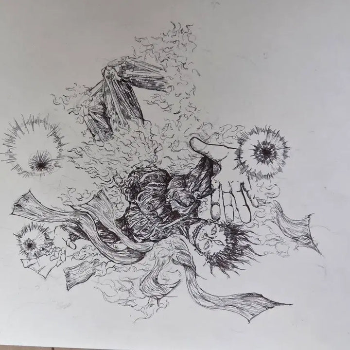 [BUNJANG] Custom Hand-Drawn Illustration Commission / 손그림 커미션