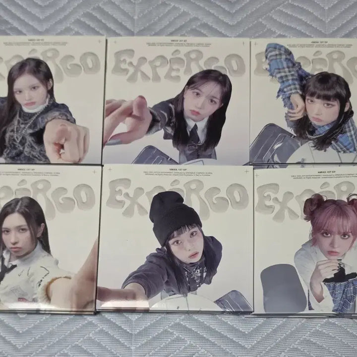 [BUNJANG] NMIXX EXPERGO Album 6-Set (Haewon, Sullyoon) - Excluding Photocards / 6종세트 NMIXX 엔믹스 EXPERGO 앨범 오해원 설윤