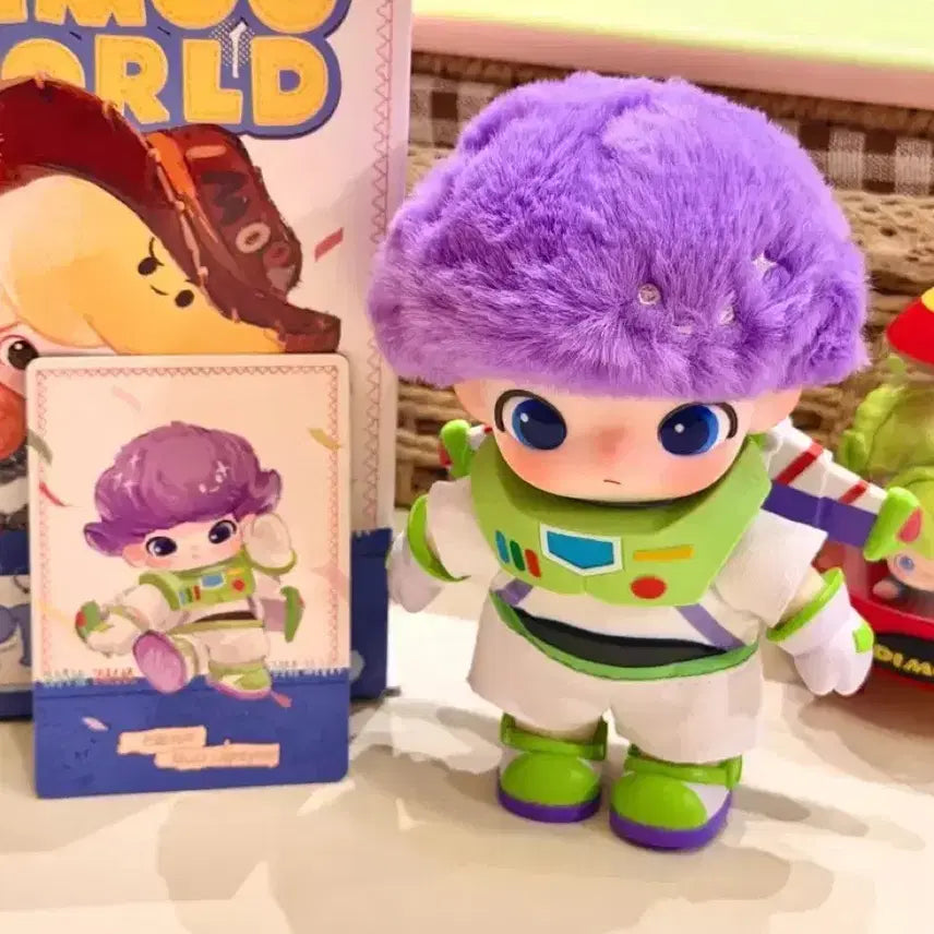 [BUNJANG] Pop Mart Dimoo World x Pixar Series Doll Keychain Secret Edition / 미개봉 팝마트 디무 월드 x 픽사 시리즈 인형 키링 시크릿 에디션