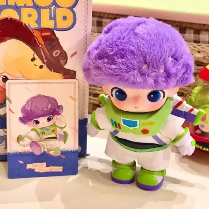 [BUNJANG] Pop Mart Dimoo World x Pixar Series Doll Keychain Secret Edition / 미개봉 팝마트 디무 월드 x 픽사 시리즈 인형 키링 시크릿 에디션