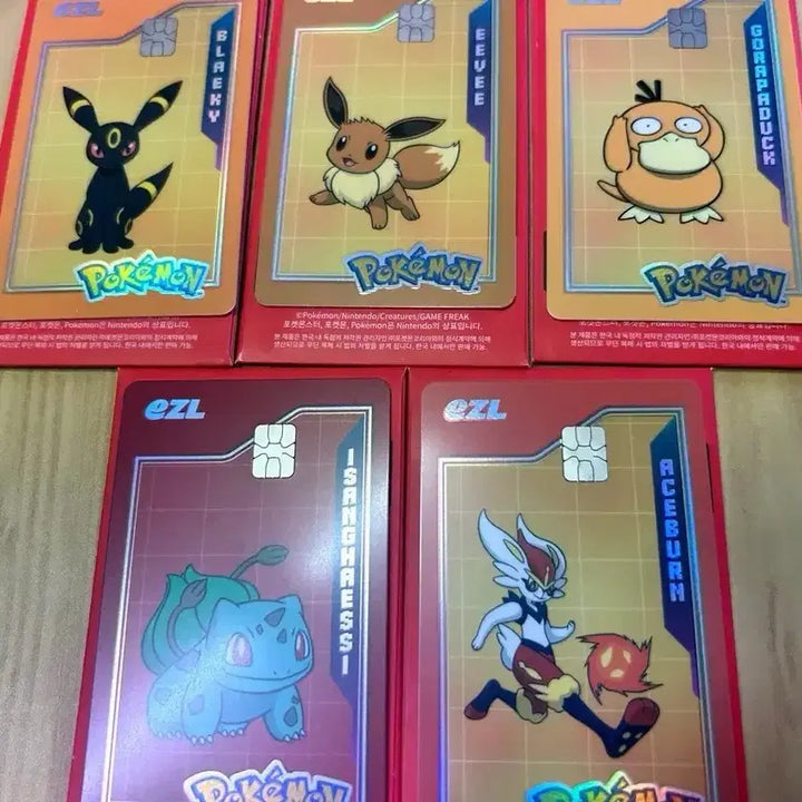 [BUNJANG] Pokemon EZL Random Transit Card / 포켓몬  랜덤 EZL 교통카드