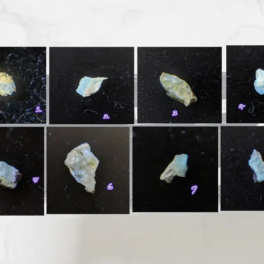 [BUNJANG] Bolivian Phosphophyllite Mineral Specimen / 포스포필라이트 원석 표본