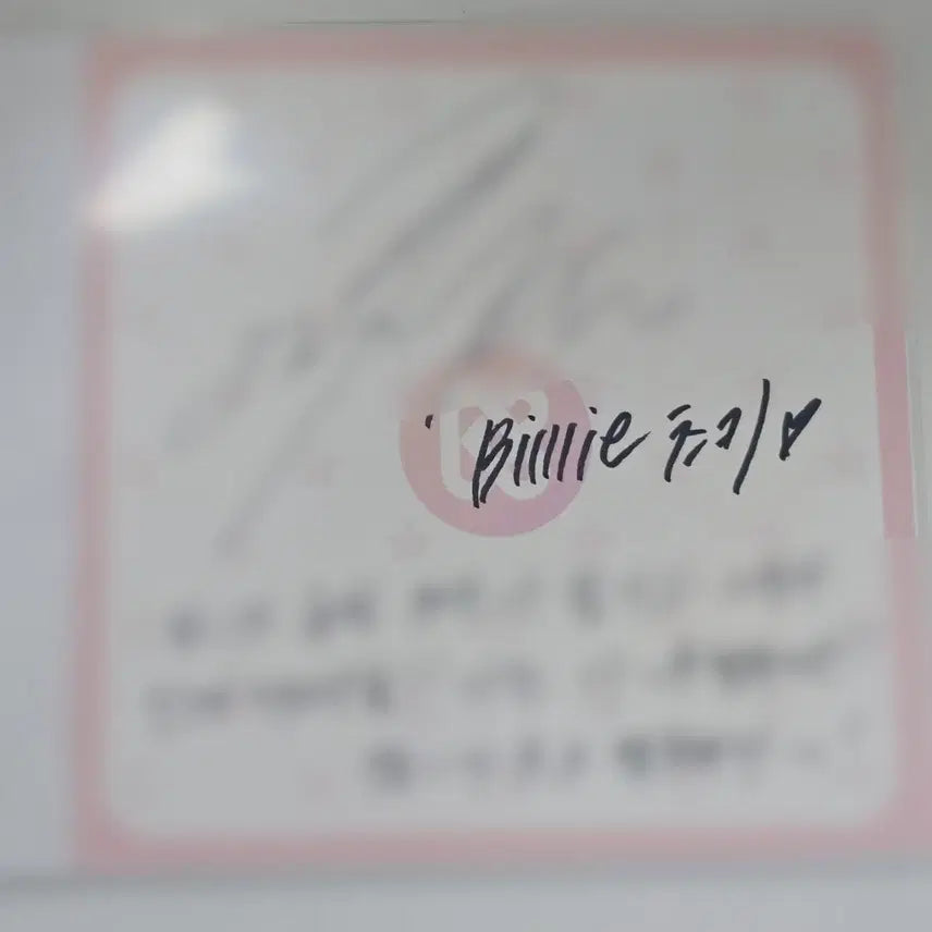 [BUNJANG] Billlie Tsuki Signed Letter &amp; Photoprints / 빌리 츠키 사인 편지 + 인화사진