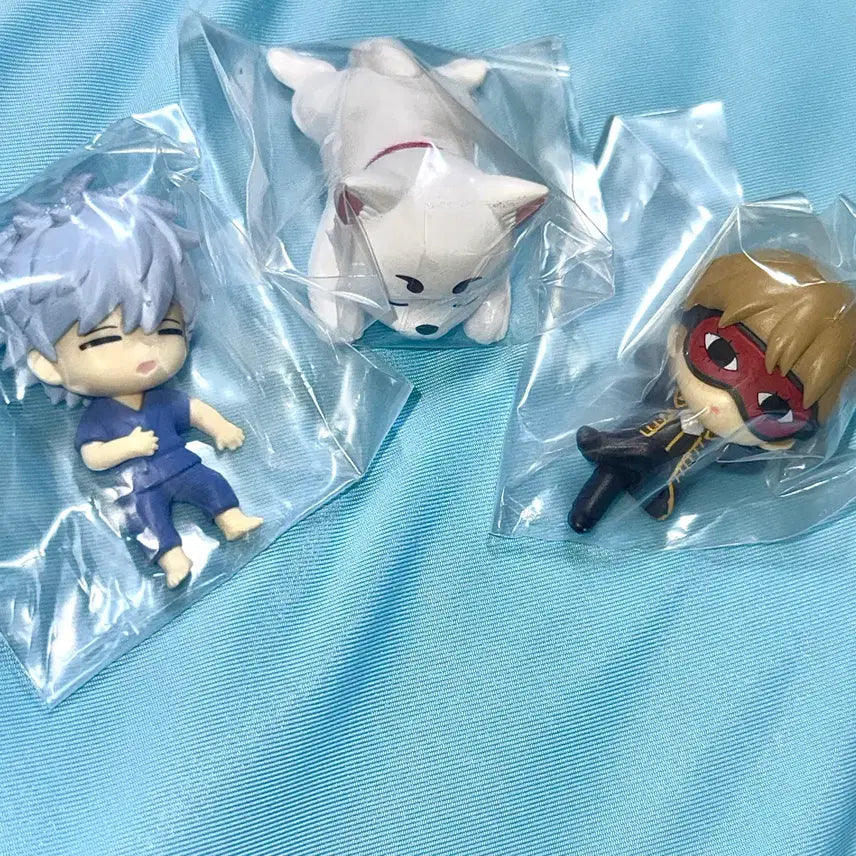 [BUNJANG] Gintama Nemurasetai Gacha Figure - Sealed - Gintoki, Sadaharu, Shinpachi, Kagura / 은혼 네무라세타이 가챠 피규어 미개봉 긴토키 사다하루 소고 해결사 진선조 요로즈야