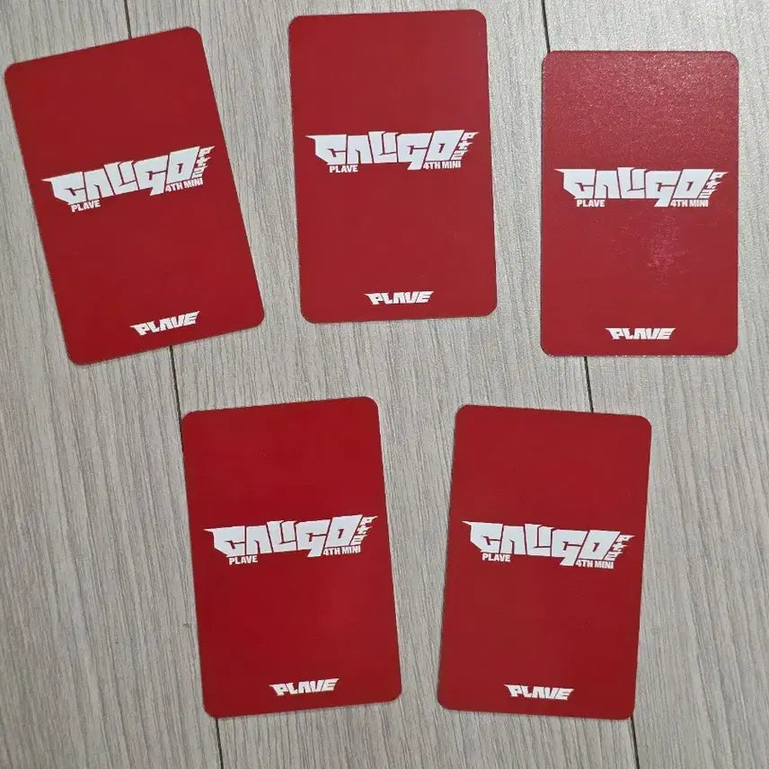 [BUNJANG] PLAVE Caligo Pt.2 Musicplant Photocard Bundle Set / 플레이브 칼리고2. 뮤직플랜트 포토카드 5매 일괄