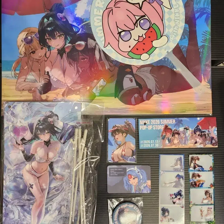 [BUNJANG] Nikke The Hyundai Pop-Up Exclusive Jewel Four-Cut Card Bundle Set (Siren, Cinderella, Marchana) / 니케 더현대 팝업 특전 주얼 네컷 카드 일괄 세이렌 신데렐라 마르차나