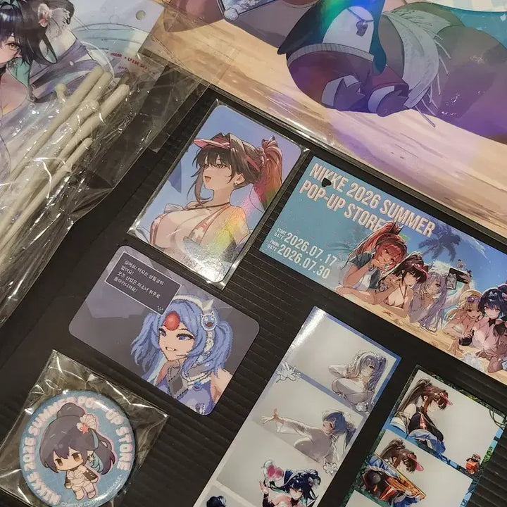 [BUNJANG] Nikke The Hyundai Pop-Up Exclusive Jewel Four-Cut Card Bundle Set (Siren, Cinderella, Marchana) / 니케 더현대 팝업 특전 주얼 네컷 카드 일괄 세이렌 신데렐라 마르차나