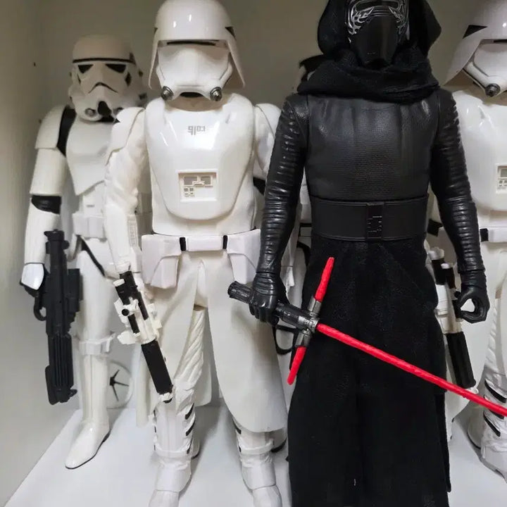 [BUNJANG] Star Wars Kylo Ren &amp; Stormtrooper Action Figure Set / 스타워즈 피규어 세트 (카일로렌, 스톰트루퍼)