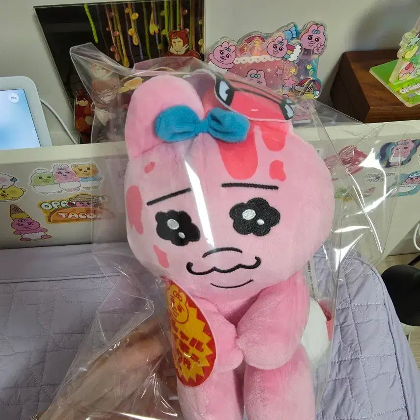 [BUNJANG] Oppanchu Pantchu Rabbit Mascot Medium Plush Doll / 오빤쮸 빤쮸토끼 마스코트 중형 봉제인형