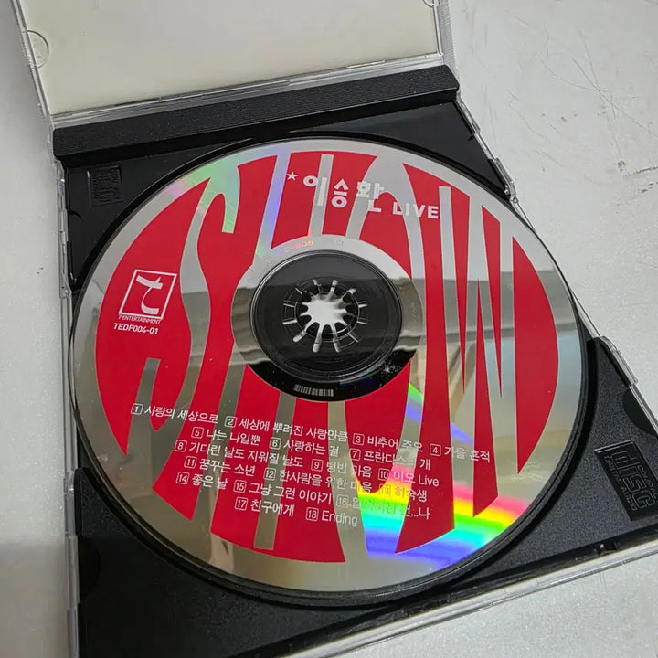 [BUNJANG] Lee Seung Hwan The Show Live Compilation Album / 이승환 The Show