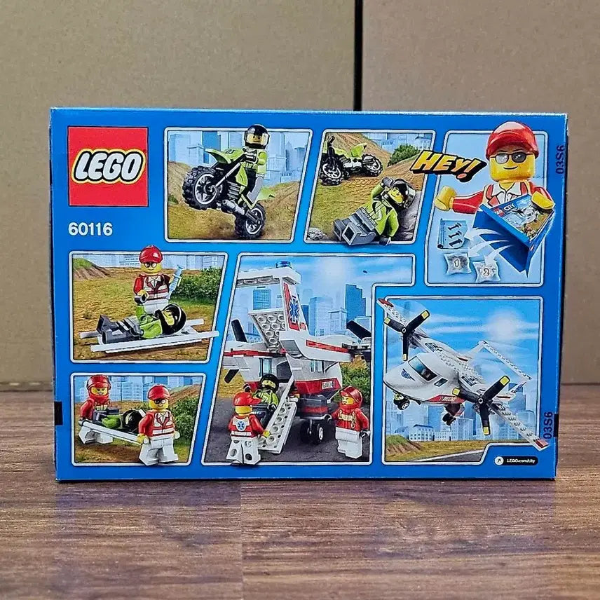 [BUNJANG] LEGO City 60116 Ambulance Plane - Sealed (Discontinued) / [미개봉 단종 올드레고 시티 60116] 구급비행기