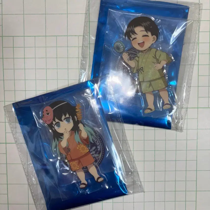 [BUNJANG] Demon Slayer Muichiro &amp; Murata Fireworks Acrylic Stand / (미개봉/일괄) 귀멸의 칼날 무이치로&amp;무라타 불꽃놀이 아크릴