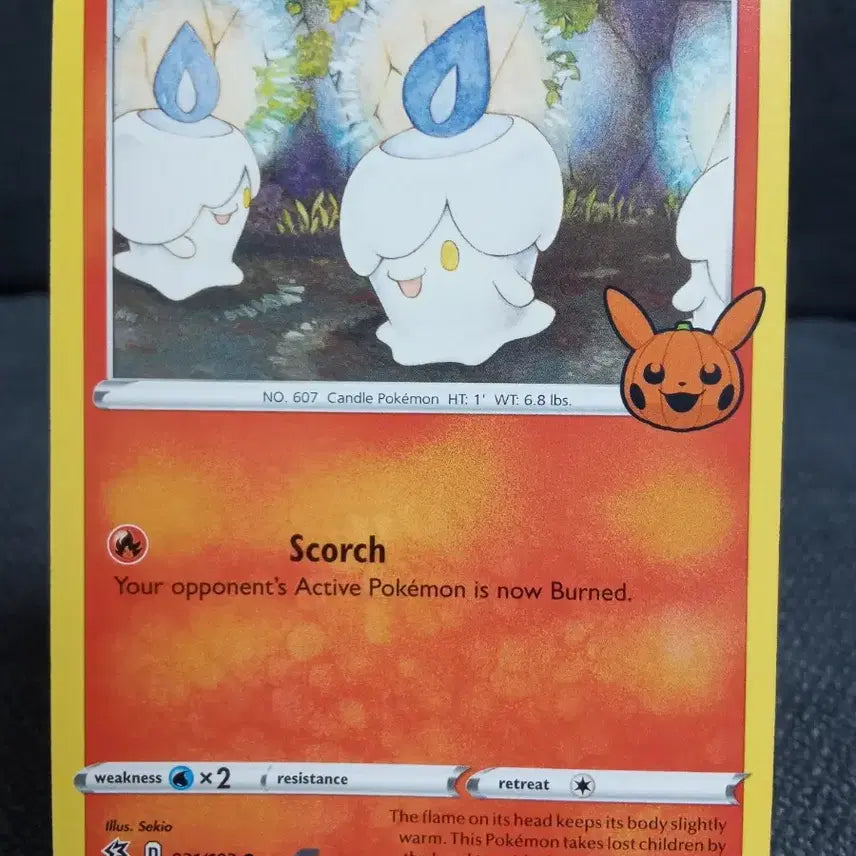[BUNJANG] Pokemon Card - Litwick - Halloween 2020 - 031/192 (North American Edition) / 북미판 포켓몬카드 불켜미 할로윈 2020 031/192