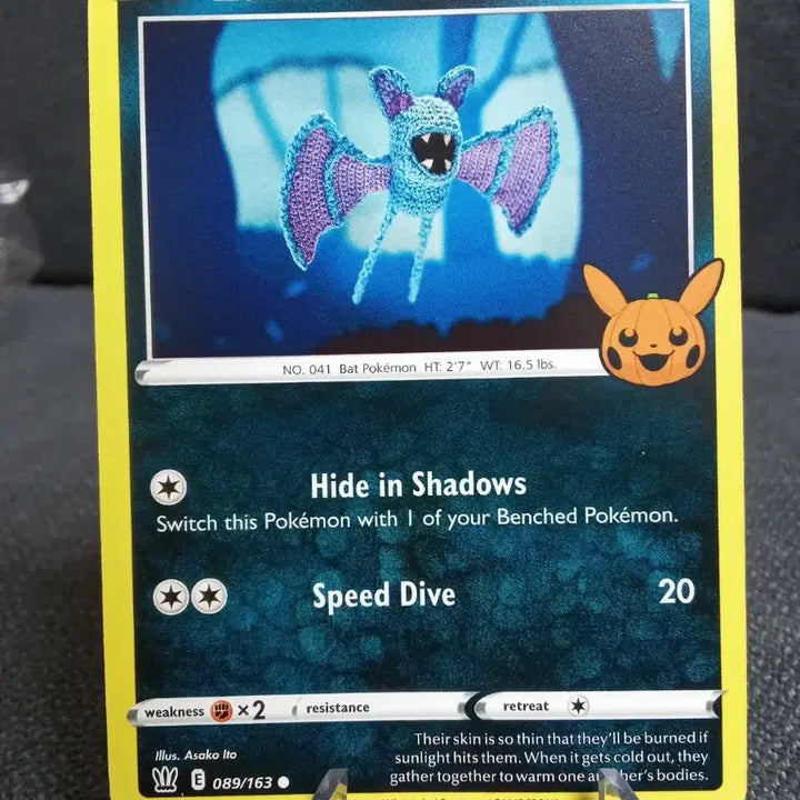 [BUNJANG] Pokemon Card Zubat Halloween 2021 (North American Edition) 089/163 / 북미판 포켓몬카드 주뱃 할로윈 2021 089/163
