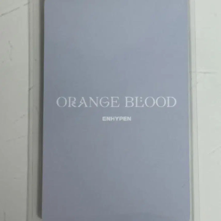 [BUNJANG] ENHYPEN Jungwon Orange Blood KALPA Photocard / 엔하이픈 정원 오렌지블러드 오블 KALPA 포카 포토카드 앨포