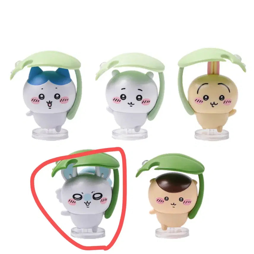 [BUNJANG] Chiikawa Momonga Umbrella Figure / 치이카와 롯데시네마 우산 피규어 모몽가