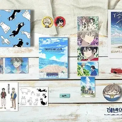 [BUNJANG] Azur Lane Artlantique Tumblbug DVD Goods Full Set (Mio &amp; Shun) / 해변의 아트랑제 텀블벅 DVD 굿즈 풀세트 (미오와 슌)