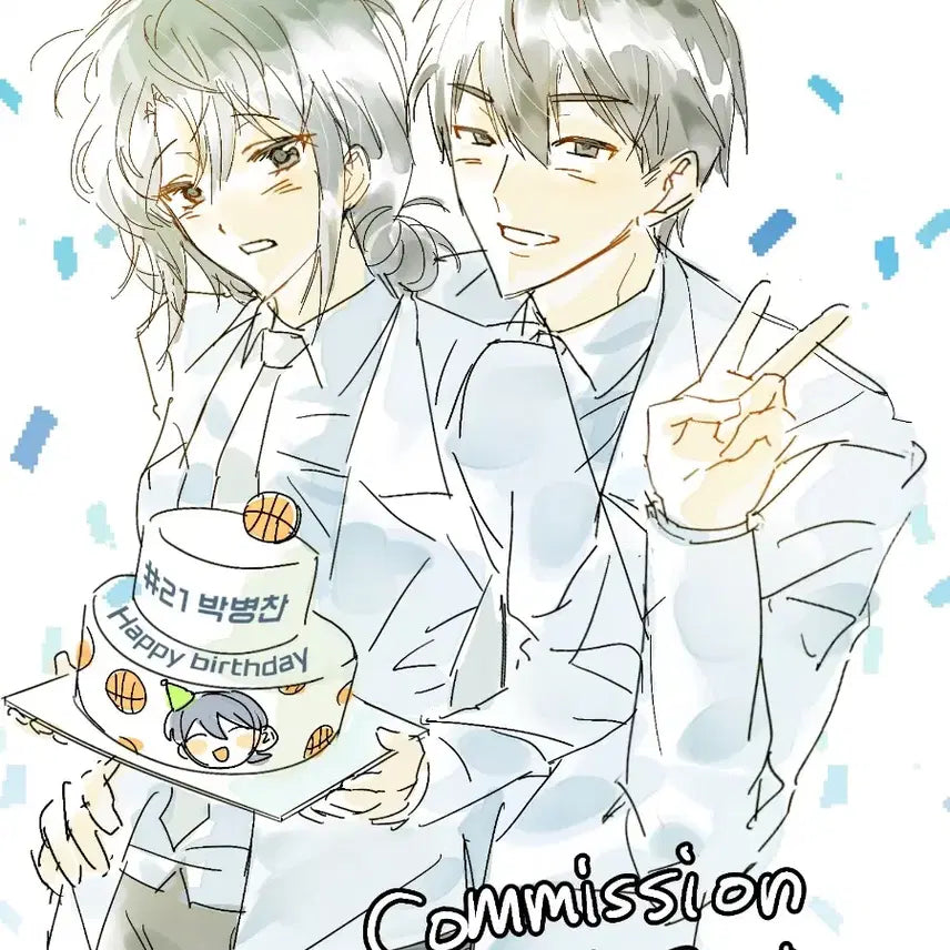[BUNJANG] Custom Commission Art / ld 2인 페어 커미션