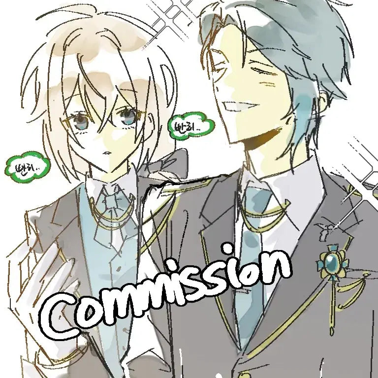 [BUNJANG] Custom Commission Art / ld 2인 페어 커미션