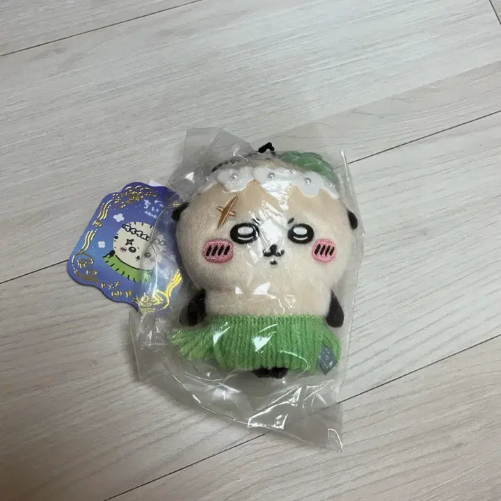 [BUNJANG] Chiikawa Mermaid Island Movie Racco Mascot Keychain Plush / 치이카와 인어의 섬 영화 극장판 랏코 마스코트 키링 인형
