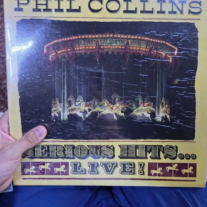 [BUNJANG] Phil Collins Serious Hits... Live! LP / 필 콜린스 Serious Hits... Live LP