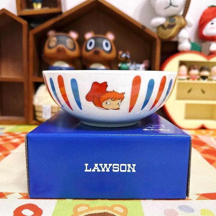 [BUNJANG] Ponyo Classic Vintage Ramen Bowl / [덤맛집] 고전 빈티지 벼랑 위의 포뇨 그릇