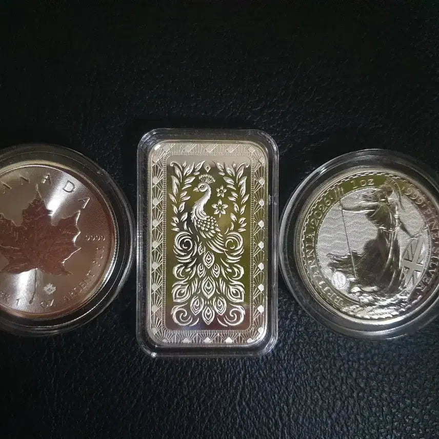 [BUNJANG] 2026 Maple 1 oz Silver Bar Britannia / 26년메이플+스캇피콕1온스실버바+26년브리타니아