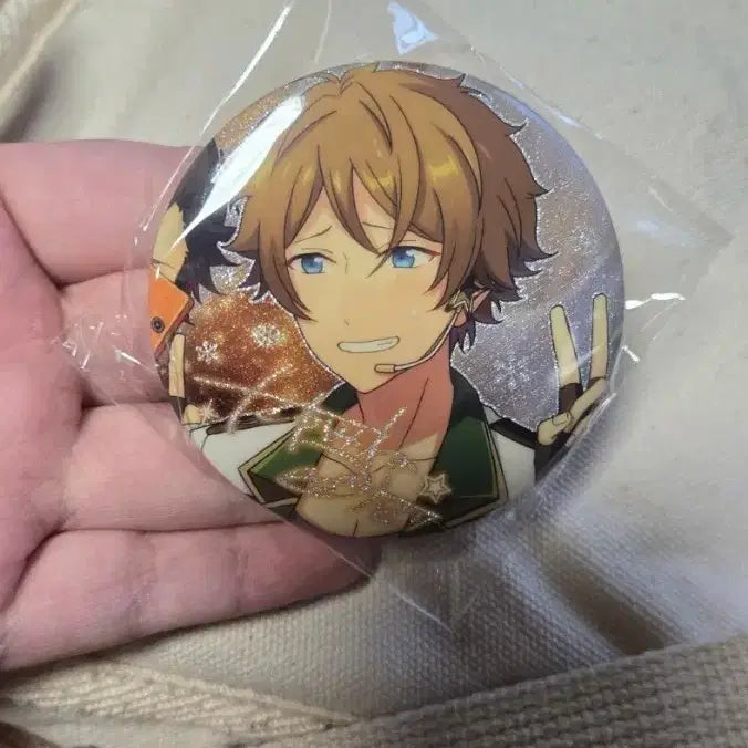 [BUNJANG] Ensemble Stars Takamine Midori Can Badge Winter Theme / 앙스타 타카미네 미도리 캔뱃지
