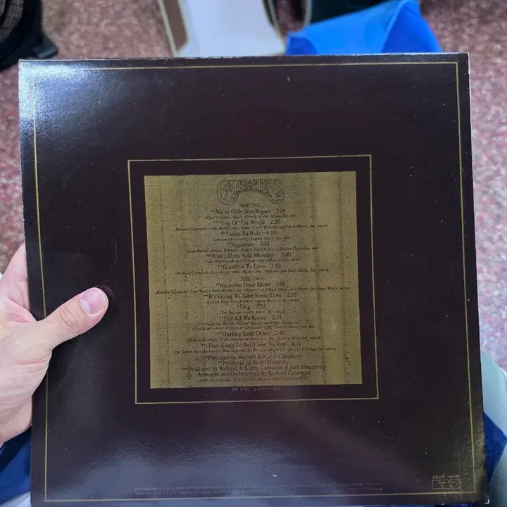 [BUNJANG] The Carpenters The Singles 1969-1973 LP / 카펜터스 The Singles 1969-1973 LP