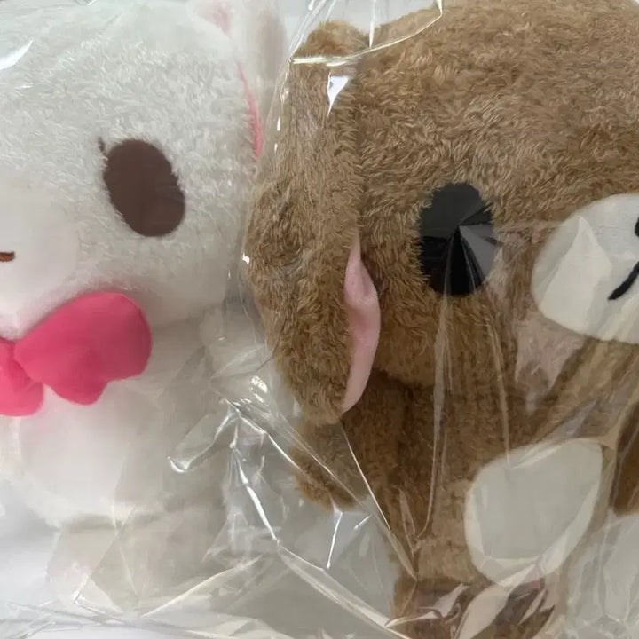[BUNJANG] Sugarnice Sanrio Shiro Usagi Kuro Usagi 30cm Medium Plush Dolls Bundle Set / (2종 일괄)슈가바니즈 산리오 시로우사 쿠로우사 30cm 중형 인형
