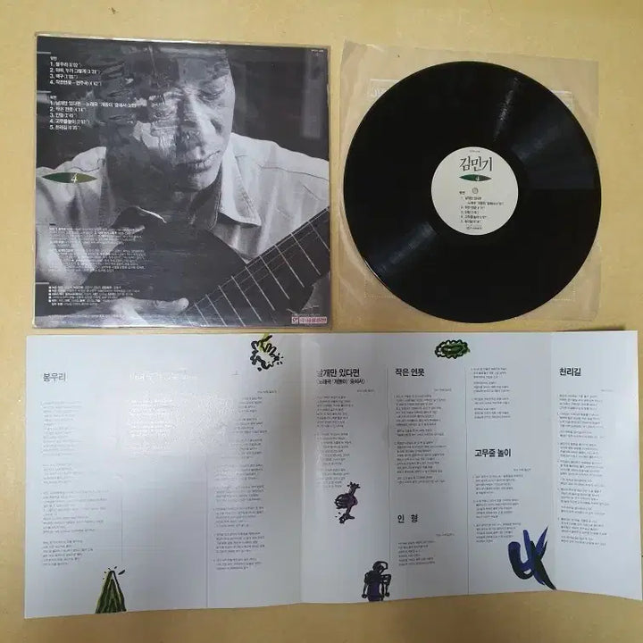 [BUNJANG] Kim Min Ki 3rd Album LP (Seoul Records) / 김민기 3집 LP