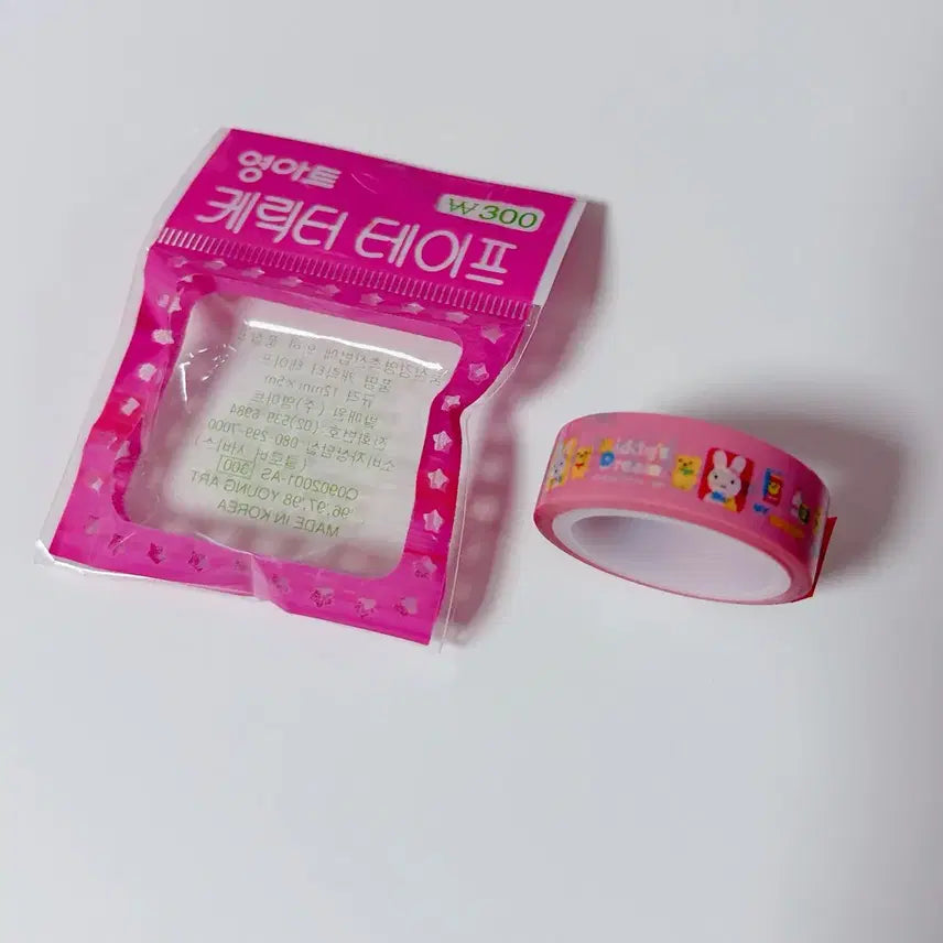[BUNJANG] Youngart Kiddy Baby Cat Vintage Stationery Tape Bundle Set / (일괄/개별가능) 영아트 키디 베이비캣 고전문구 테이프