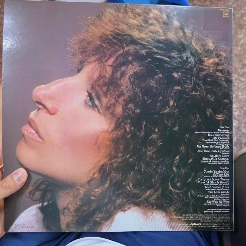 [BUNJANG] Barbra Streisand Memories LP / 바브라 스트라이샌드 Memories LP