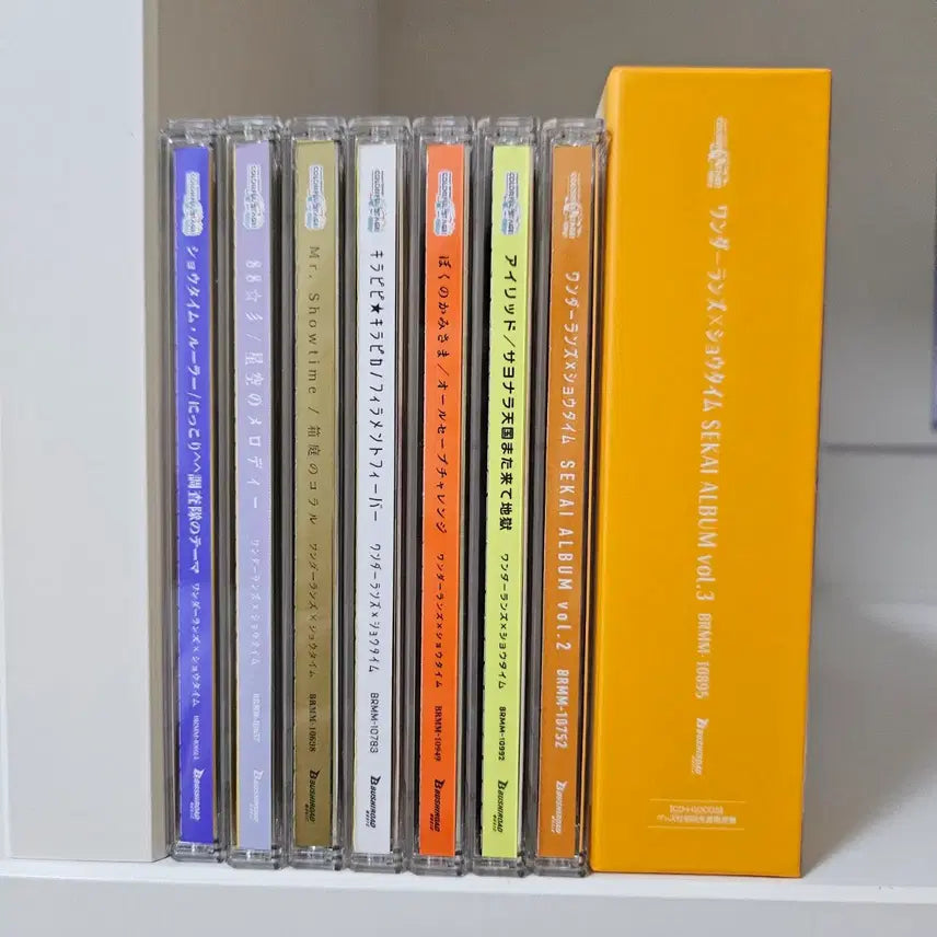[BUNJANG] Wonderlands x Showtime Sekai Album Vol. 2 &amp; Vol. 3 Bundle Set / 프세카 원더쇼 cd 앨범 일괄