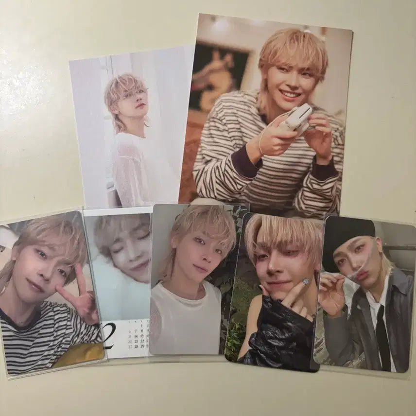 [BUNJANG] ENHYPEN Nicholas Signed Postcard &amp; Photocard Bundle / 앤팀 니콜라스 시그 &amp; 포카
