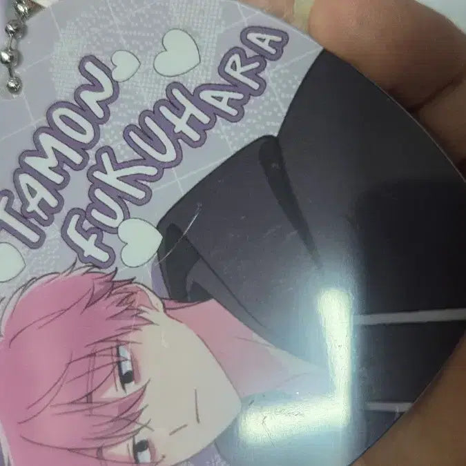 [BUNJANG] Tamon Collaboration Cafe Acrylic Keyring, Can Badge, Photocard, and Mini Uchiwa Set / 타몬군 콜라보카페 인형 캔뱃지 포토카드 특전