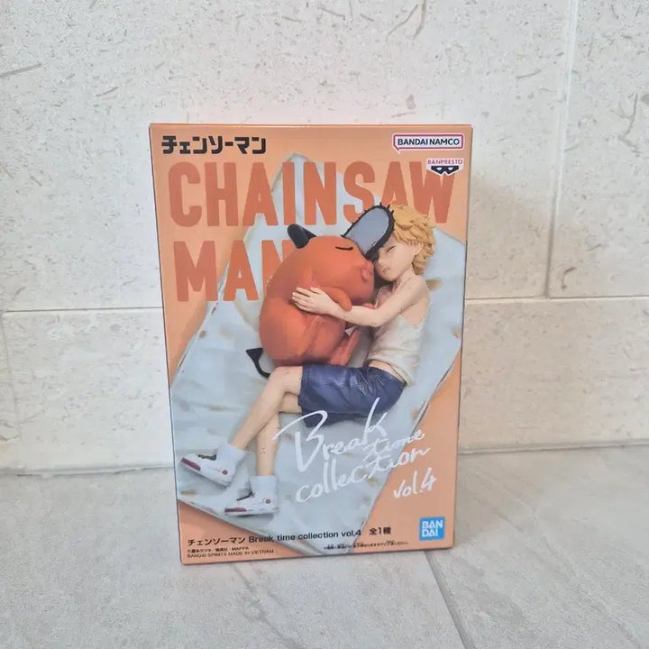 [BUNJANG] Chainsaw Man Break Time Vol.4 Denji &amp; Pochita Figure (Sealed) / 체인소맨 브레이크 타임 vol.4 덴지&amp;포치타(미개봉)