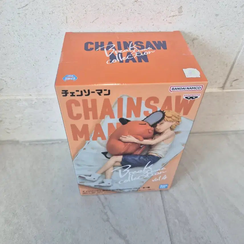 [BUNJANG] Chainsaw Man Break Time Vol.4 Denji &amp; Pochita Figure (Sealed) / 체인소맨 브레이크 타임 vol.4 덴지&amp;포치타(미개봉)