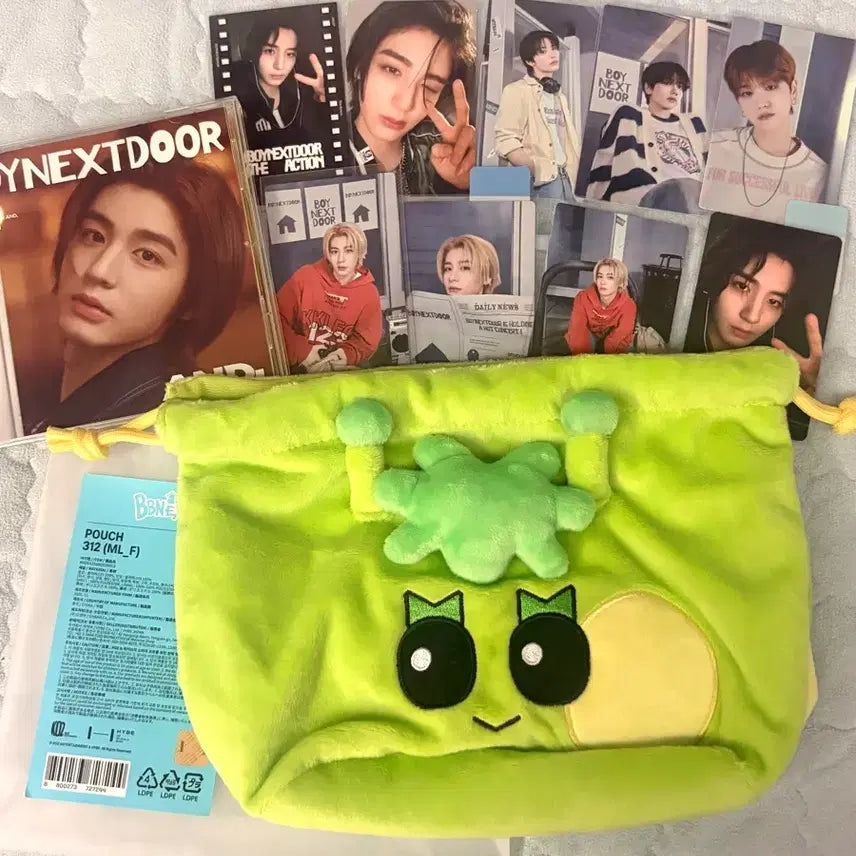 [BUNJANG] TXT Yeonjun Pouch + Official Goods / 쁘넥도 312 삼한이 파우치 + 공굿