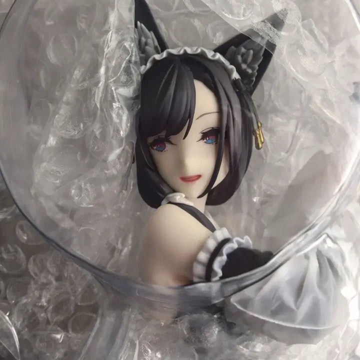 [BUNJANG] DMM Factory Maid House Black Hair 1/6 Scale Figure Set / DMM Factory 메이드 하우스 흑발 1/6 피규어 세트