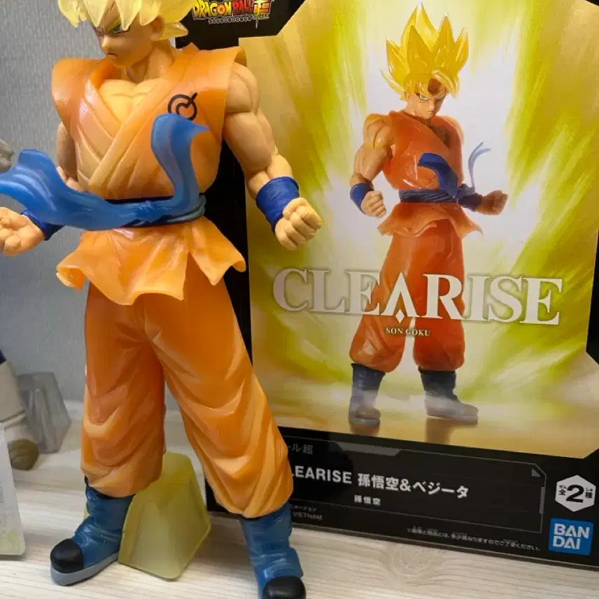 [BUNJANG] Dragon Ball Clearise Super Saiyan Goku Figure / 급처) 드래곤볼 클리어라이즈 손오공 초사이언 피규어