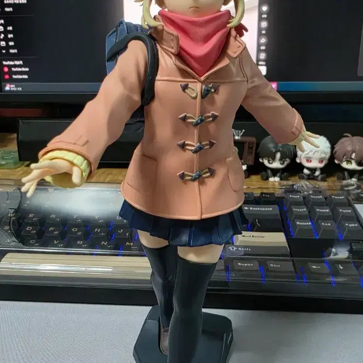 [BUNJANG] My Hero Academia Himiko Toga Glitter &amp; Glamours Duffle Coat Ver. Figure / 나히아 히로아카 GLITTER &amp; GLAMOURS 토가 히미코 더플 코트 ver