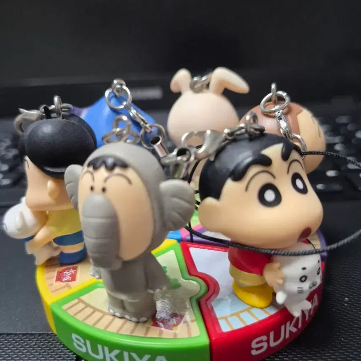[BUNJANG] Crayon Shin-chan (Guk-san) Skim-chan Full Set / 짱구 고전 스키야짱구 와글와글동물원