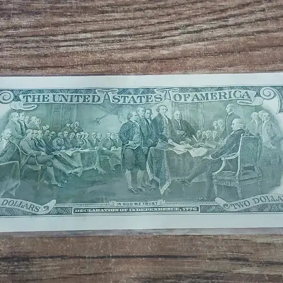 [BUNJANG] Rare 2013 Series US Two Dollar Bill / 미국 행운의 2달러 지폐