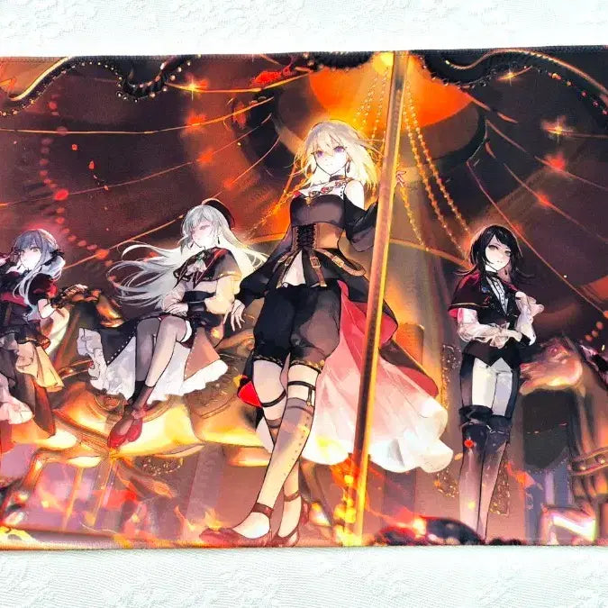 [BUNJANG] BanG Dream! Ave Mujica Chinese Illustrator Desk Mat (Sealed) / (미개봉 미사용 새상품) 뱅드림 아베무지카 중국 일러스트 작가 장패드