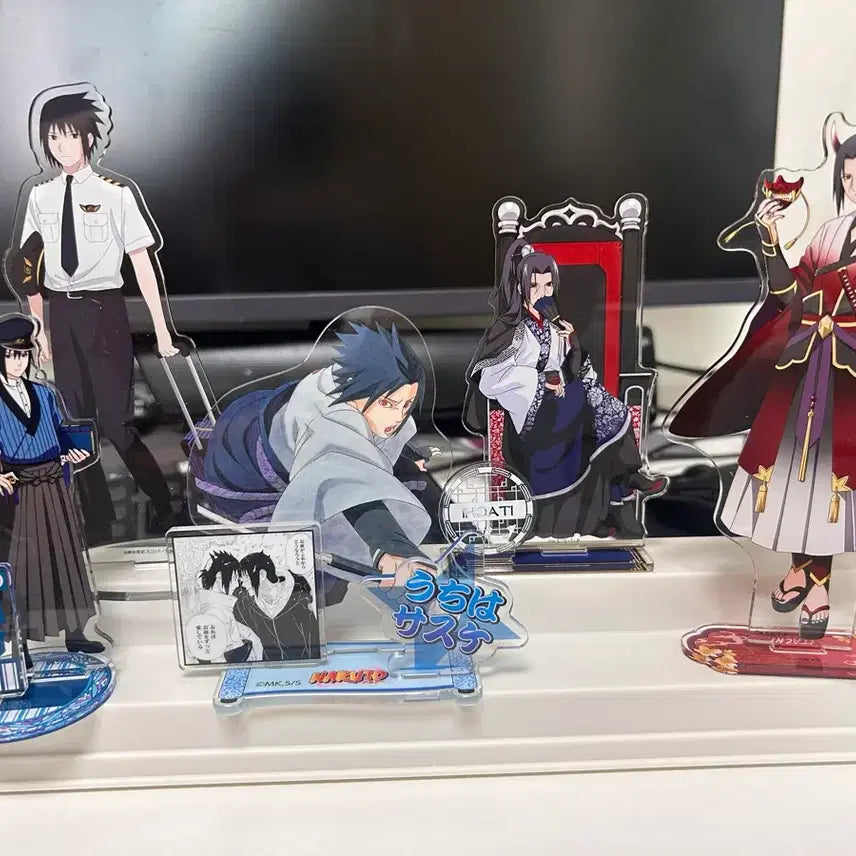 [BUNJANG] Naruto Sasuke Itachi Acrylic Stand Bundle / 나루토 사스케 이타치 아크릴 일괄 판매