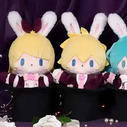 [BUNJANG] Vocaloid Kagamine Rin Rabbit Plush Doll (Unsealed) / 보컬로이드 카가미네 렌 토끼 손인형 누이 미개봉