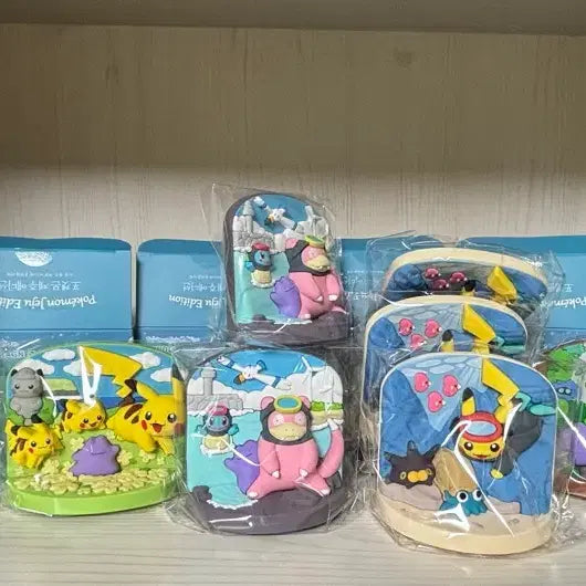 [BUNJANG] Pokemon Limited Edition Jeju Edition Figure Magnet Set / 포켓몬카드 한정판 제주 에디션 피규어 마그넷